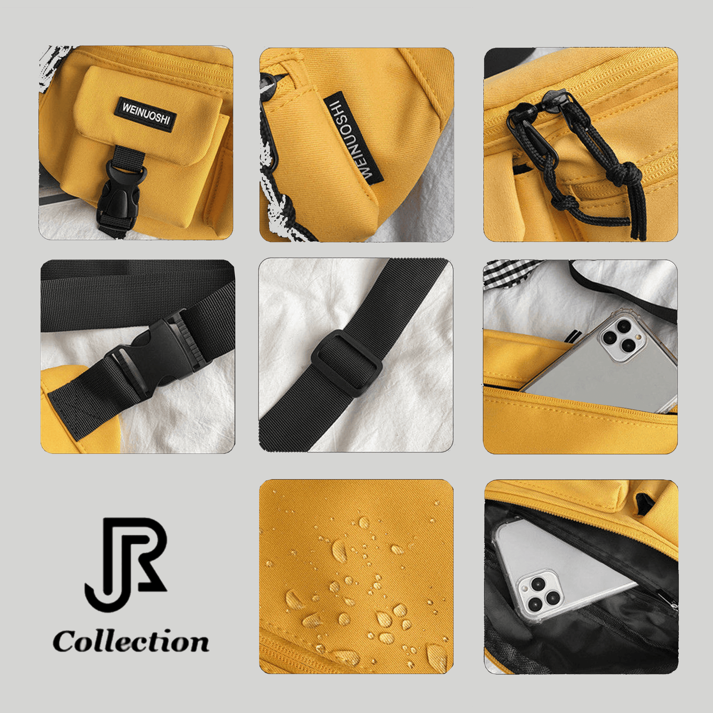 Waterproof Sling Crossbody Bag - RJCollection