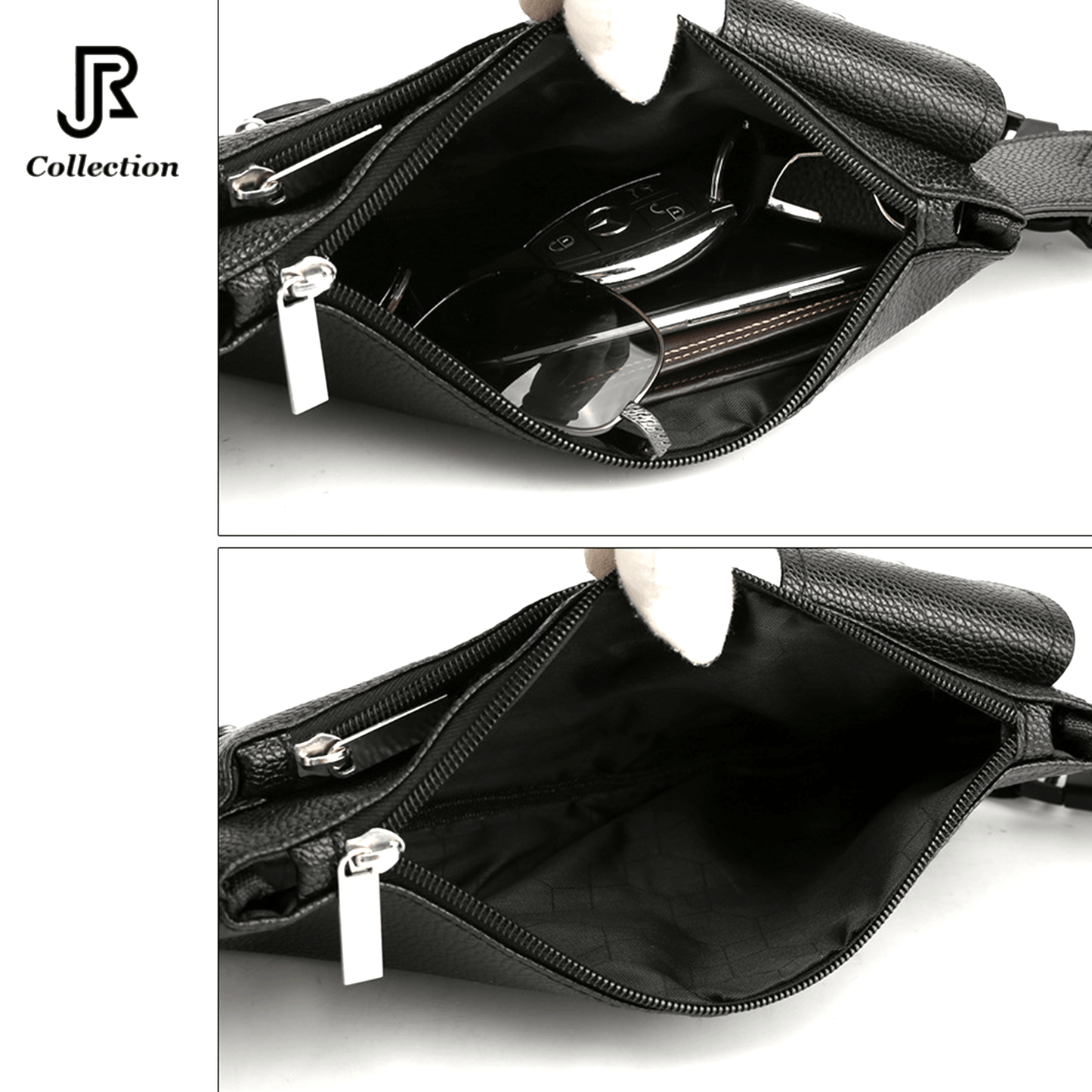 PU Leather Waist & Crossbody Bag - RJCollection