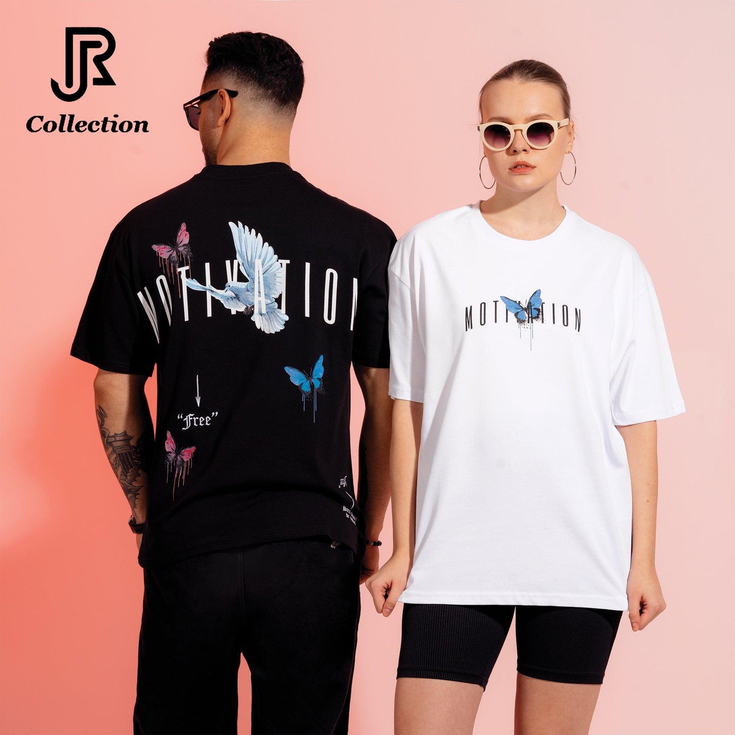 Oversized Eco‑Friendly Cotton T‑Shirt - RJCollection