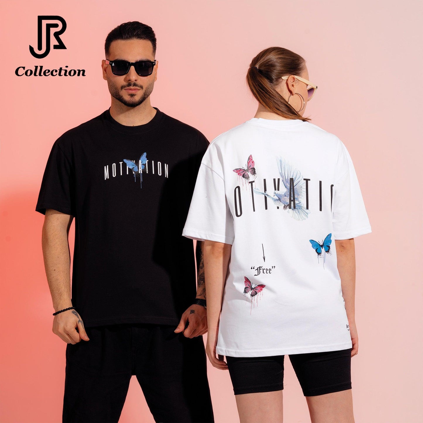 Oversized Eco‑Friendly Cotton T‑Shirt - RJCollection