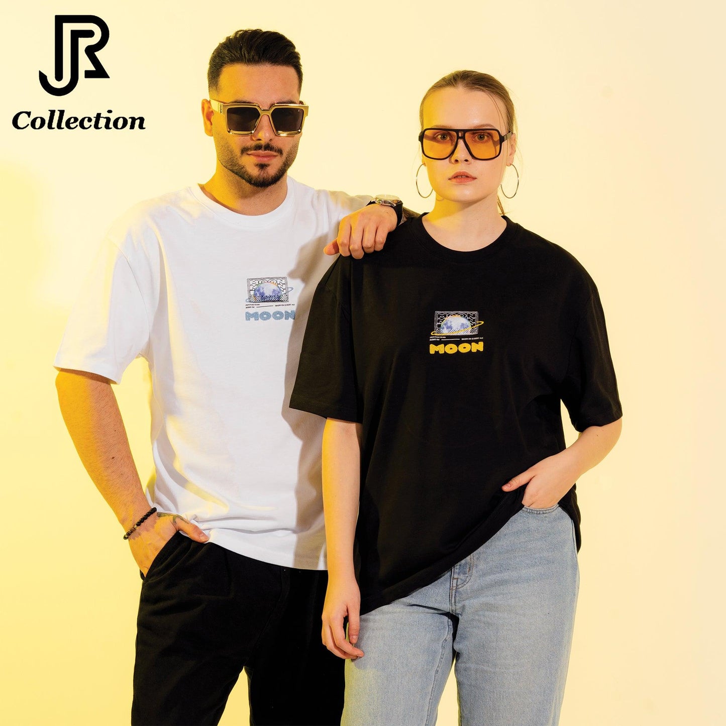 Oversized Eco‑Friendly Cotton T‑Shirt - RJCollection