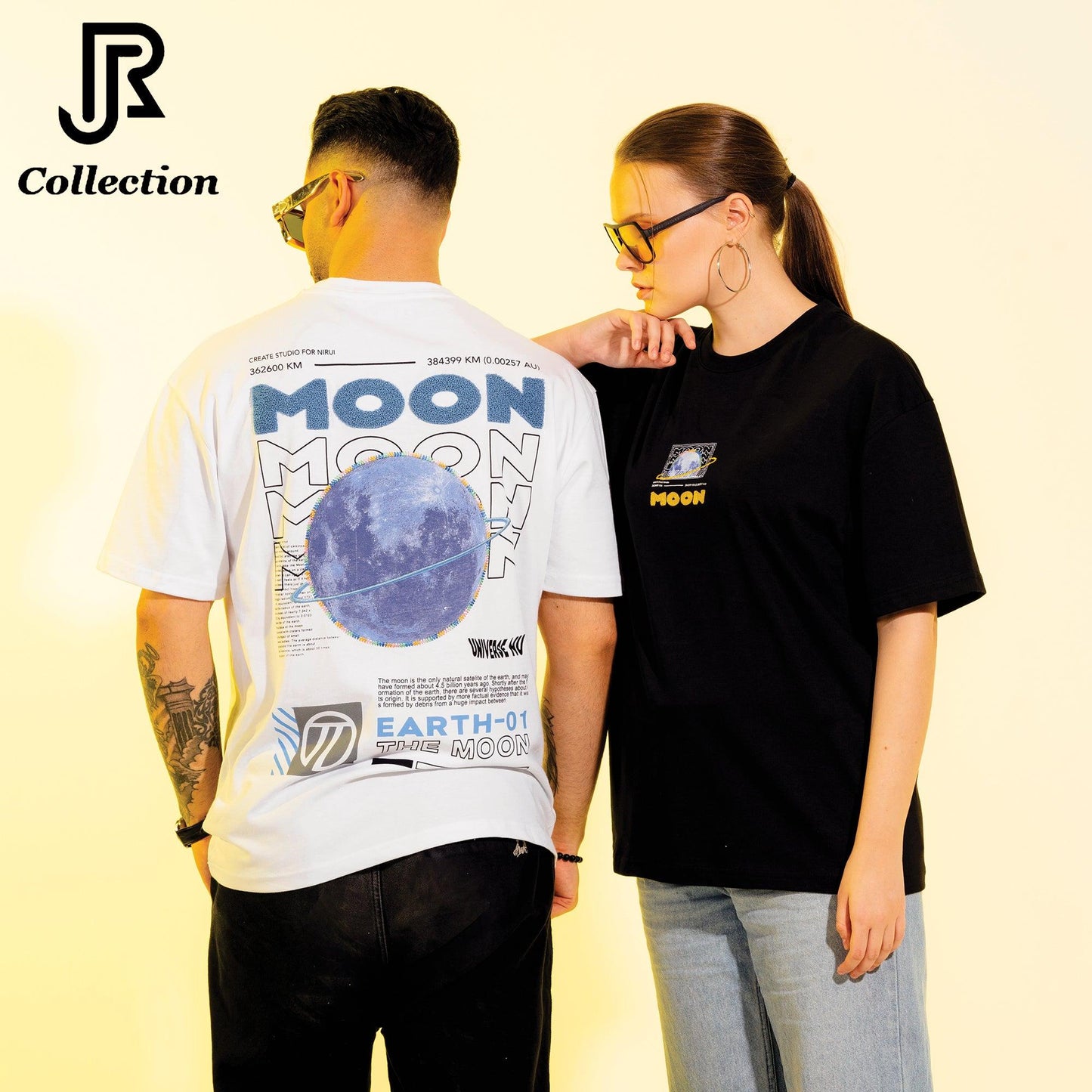 Oversized Eco‑Friendly Cotton T‑Shirt - RJCollection