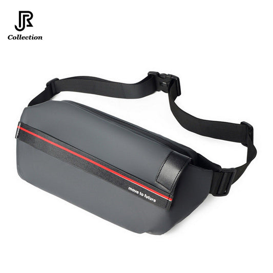 side view waterproof sling crossbody travel bag