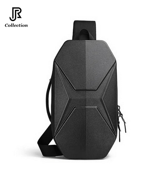 fashionable waterproof shoulder and sling crossbody bag front view