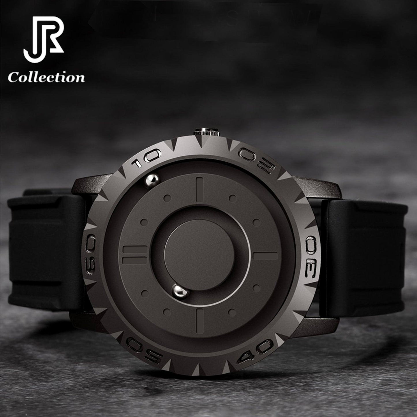 Minimal Magnetic Ball Wooden Watch - RJCollection
