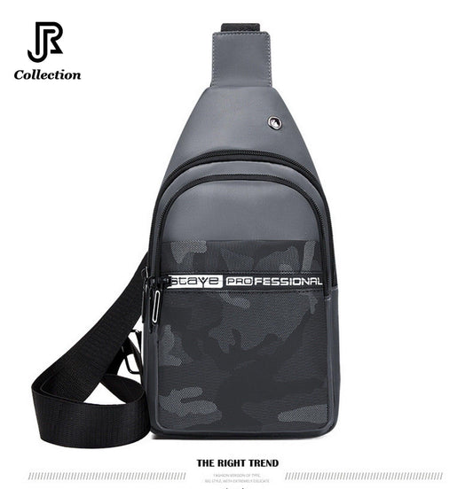 fashionable sling crossbody bag front view