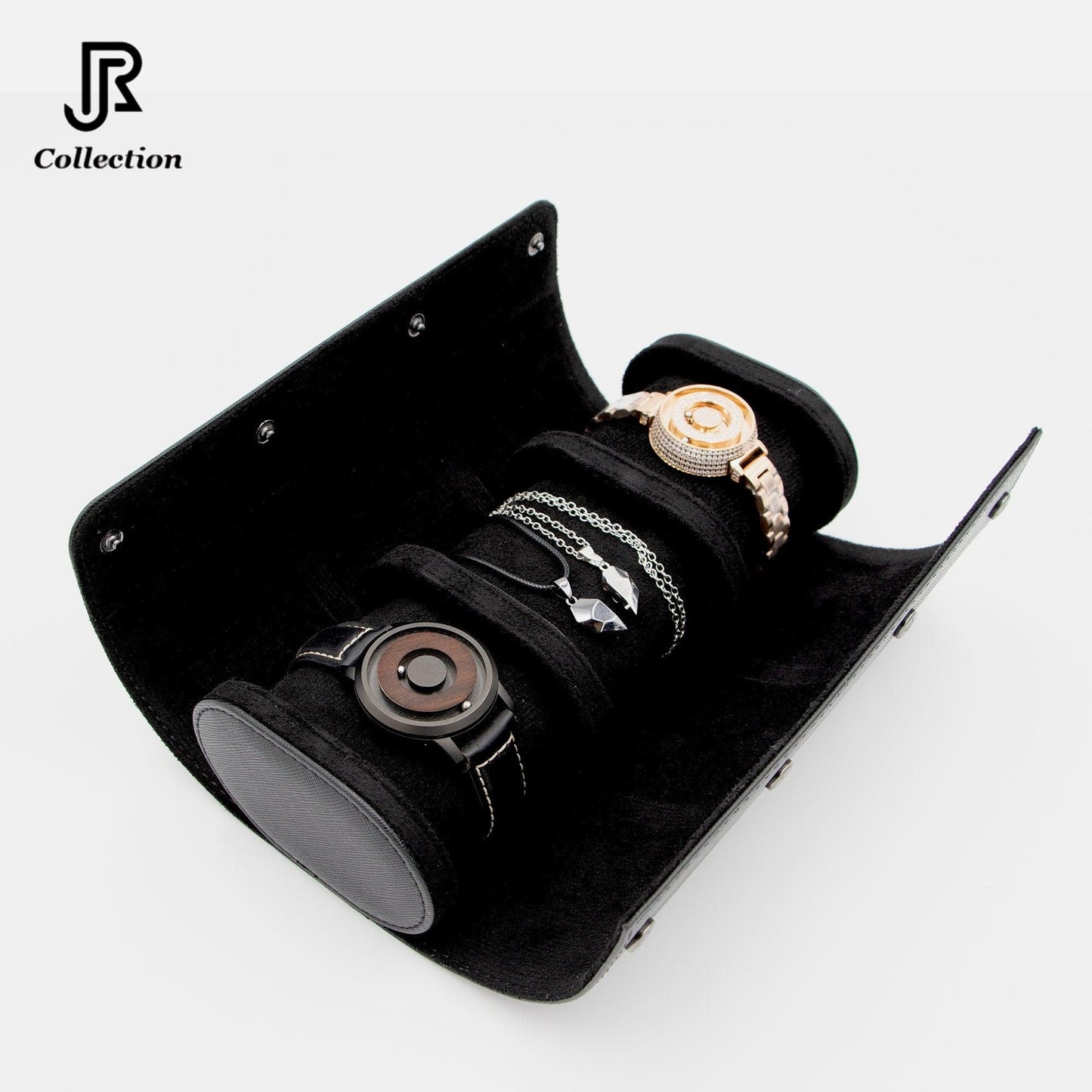 romantic magnetic watch and necklace gift set in gift box packaging