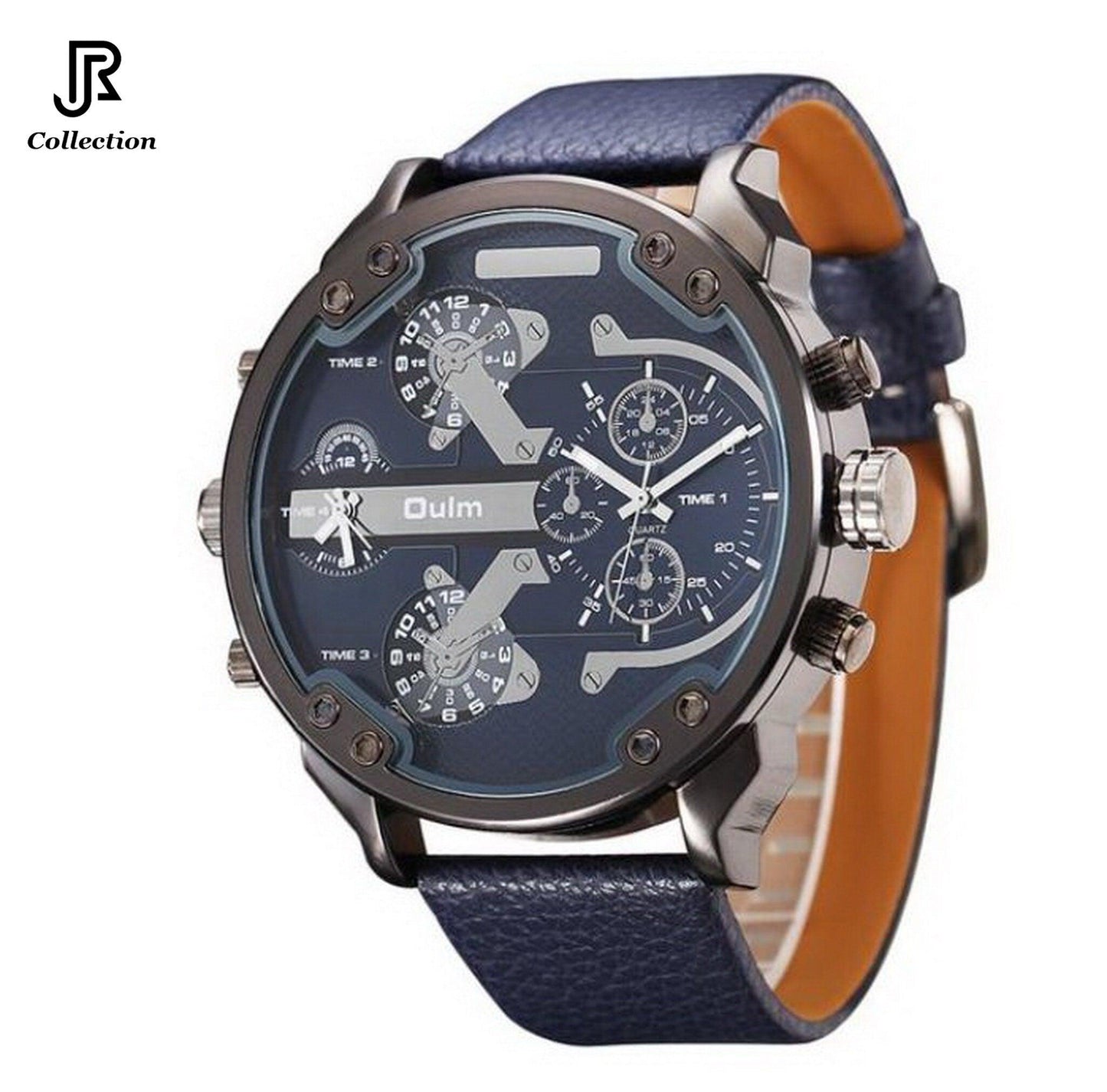 Sport Quartz Dual Movement Watch – Oversized - RJCollection