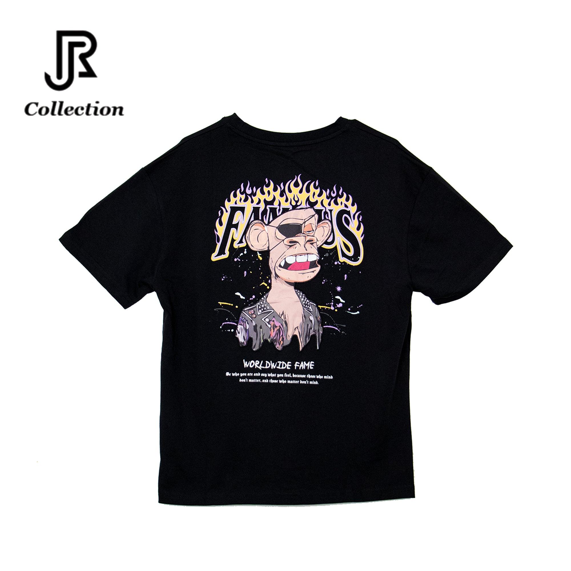 Oversized Eco‑Friendly Cotton T‑Shirt - RJCollection