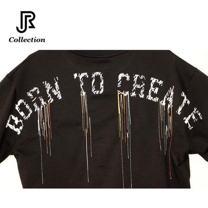 Oversized Eco‑Friendly Cotton T‑Shirt - RJCollection