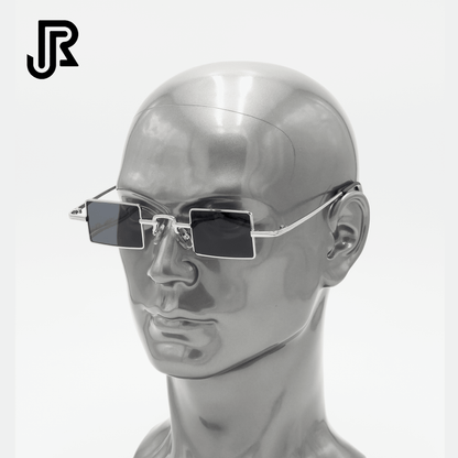 Metal Square Frame Sunglasses