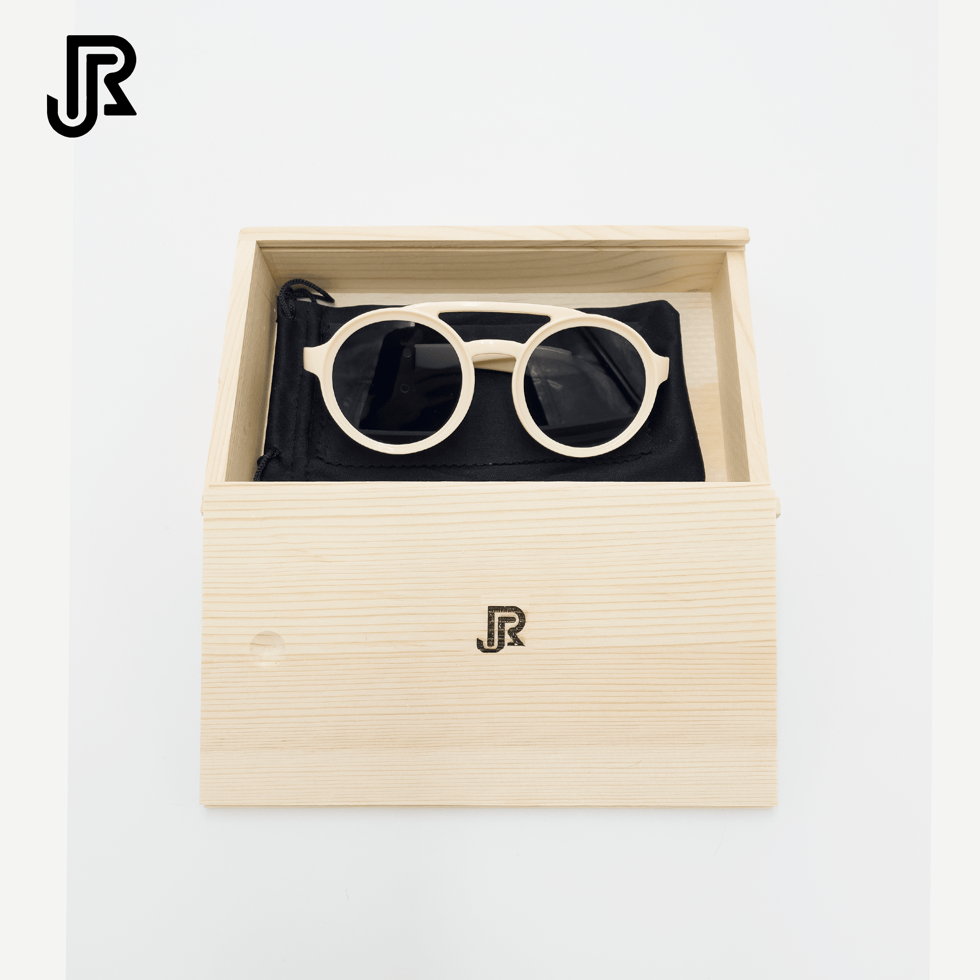 new steampunk round sunglasses UV400 front view