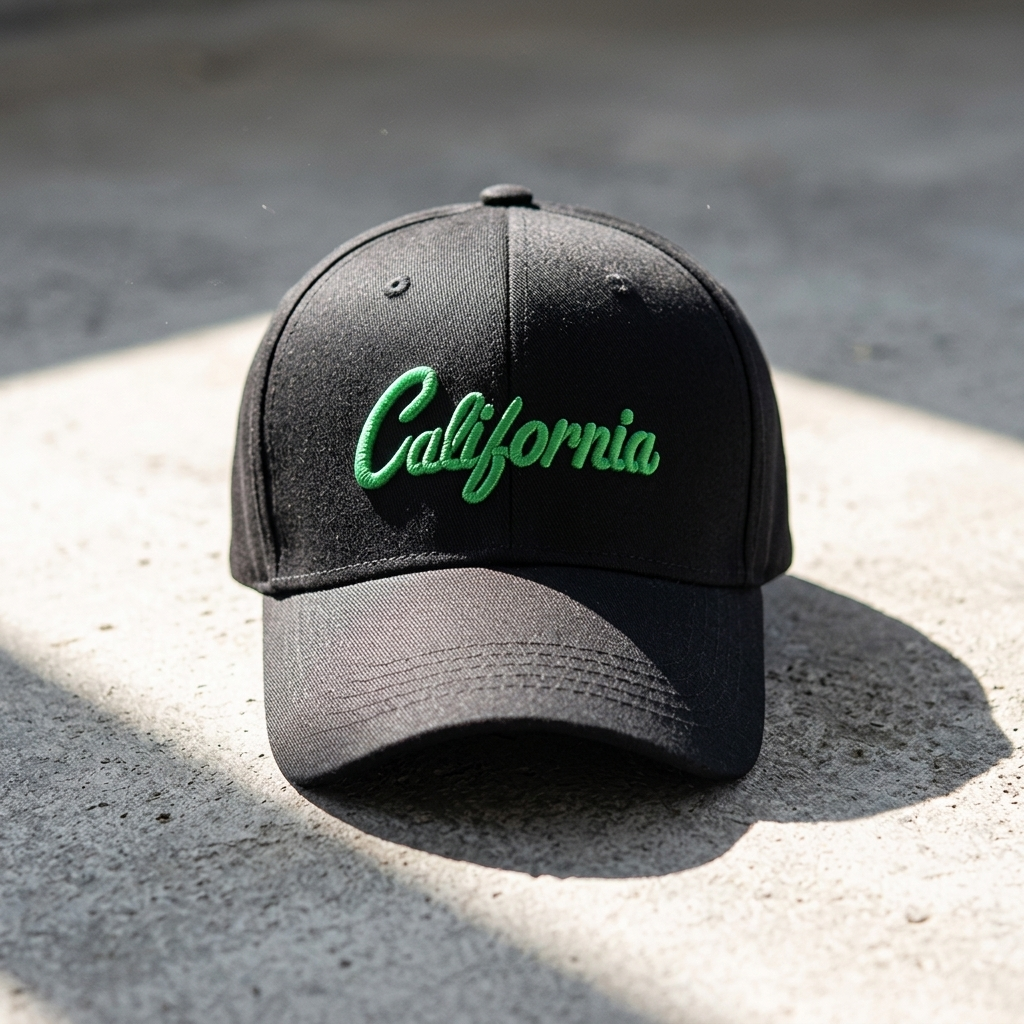 California Embroidered Adjustable Baseball Cap