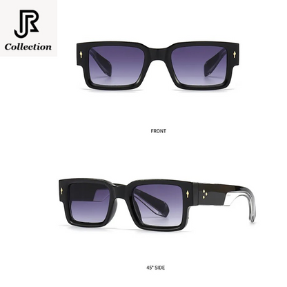 Square Sunglasses - Unisex - Fashionable Vintage - Punk Gradient - Casual - UV400 -  Female Male - Gift For Him & Her