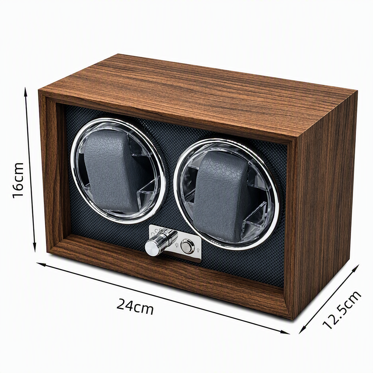 4-Slot Automatic Watch Winder Display Box