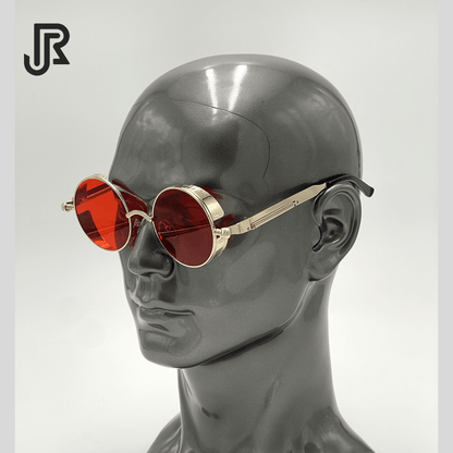 Metal Round Frame Sunglasses