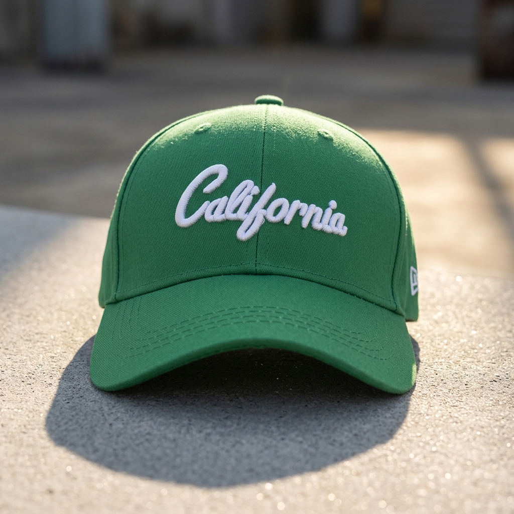 California Embroidered Adjustable Baseball Cap