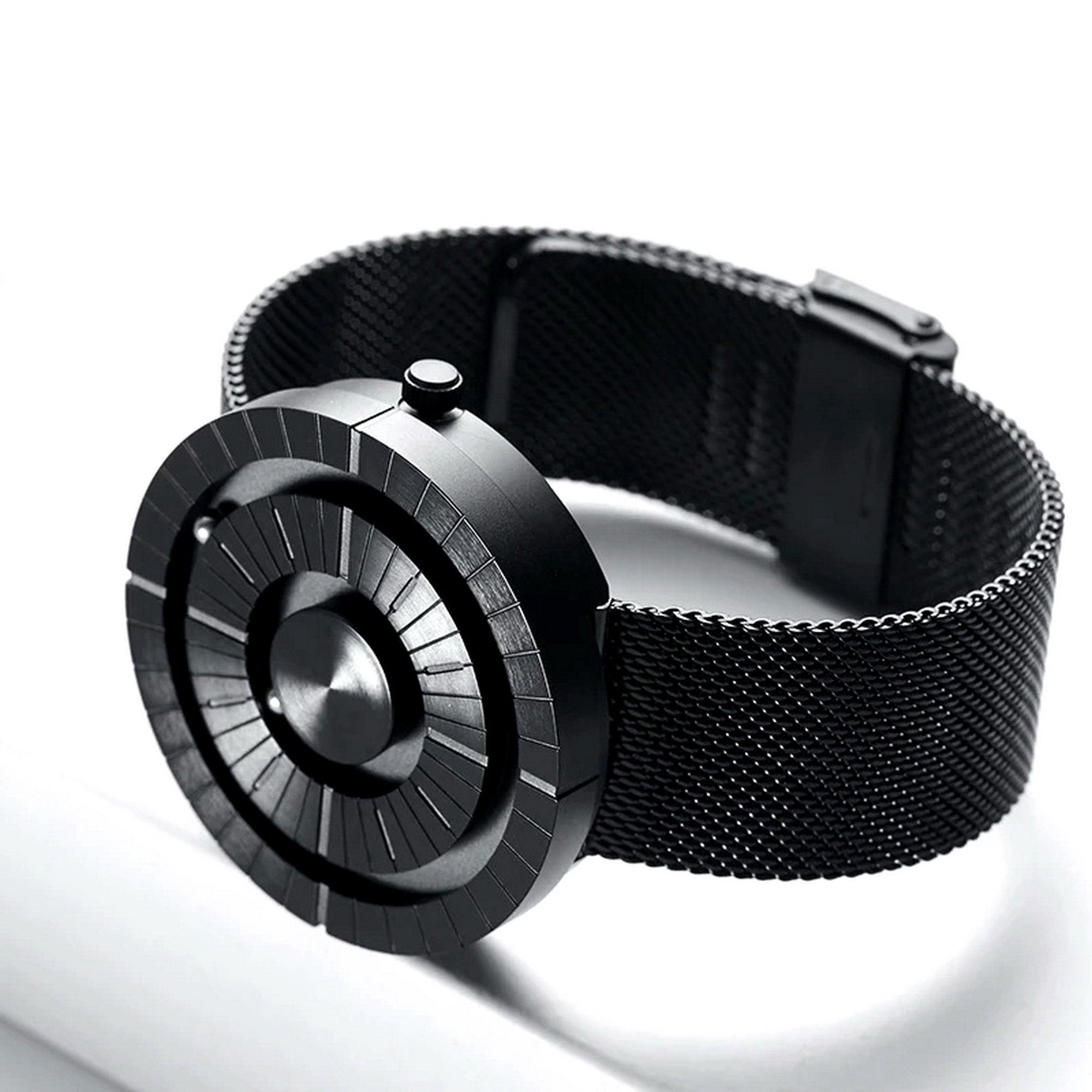 Minimal Magnetic Ball Wooden Watch – Gravity of the Universe - RJCollection