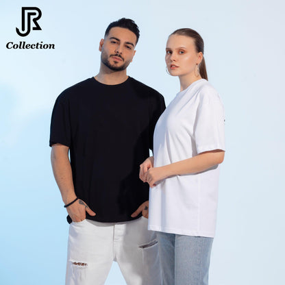 Oversized Eco‑Friendly Cotton T‑Shirt - RJCollection