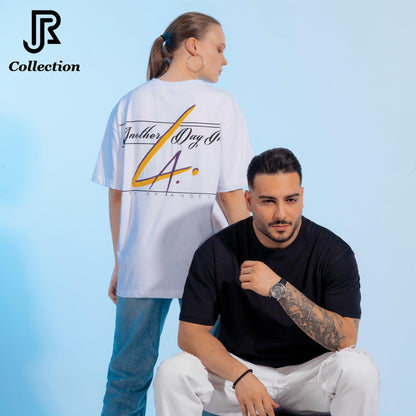 Oversized Eco‑Friendly Cotton T‑Shirt - RJCollection