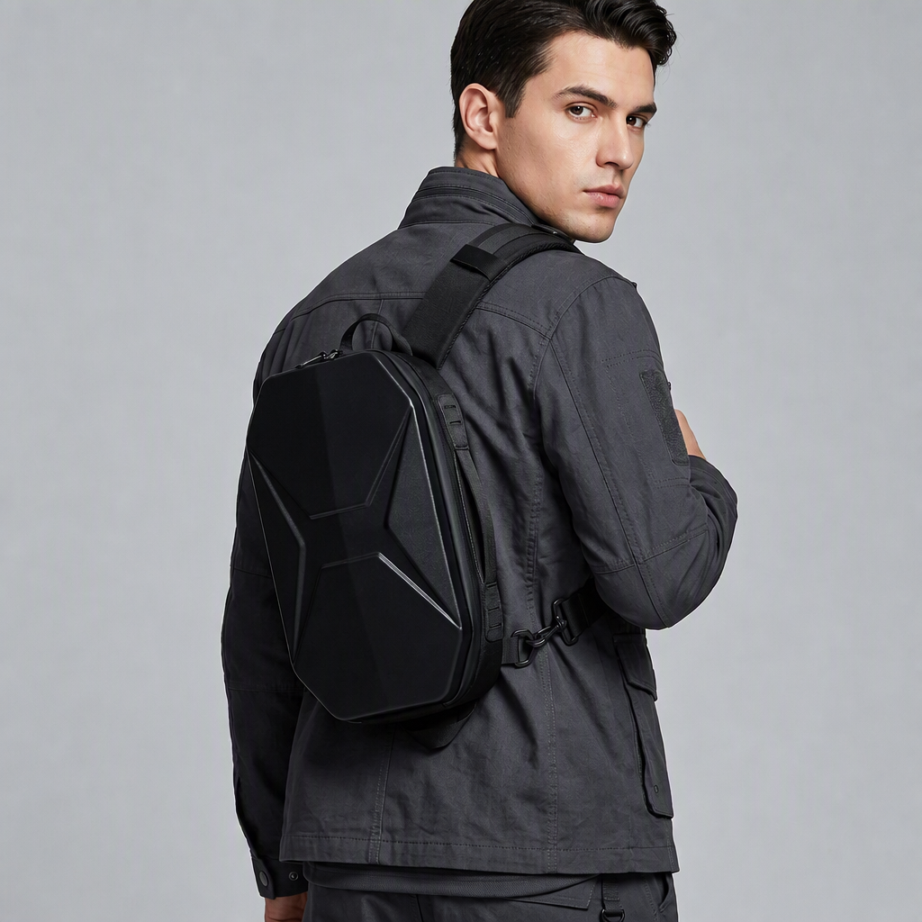 Hard-Shell Crossbody Sling Bag — Multi-Color