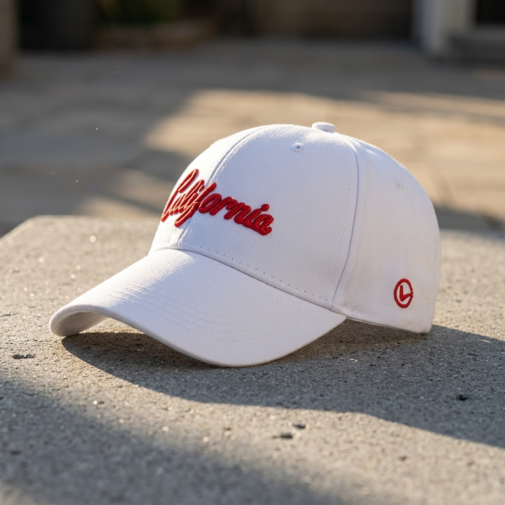 California Embroidered Adjustable Baseball Cap