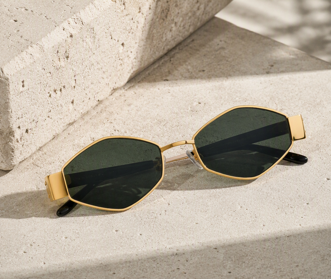 Bumble-Shaped Sunglasses, additional angle