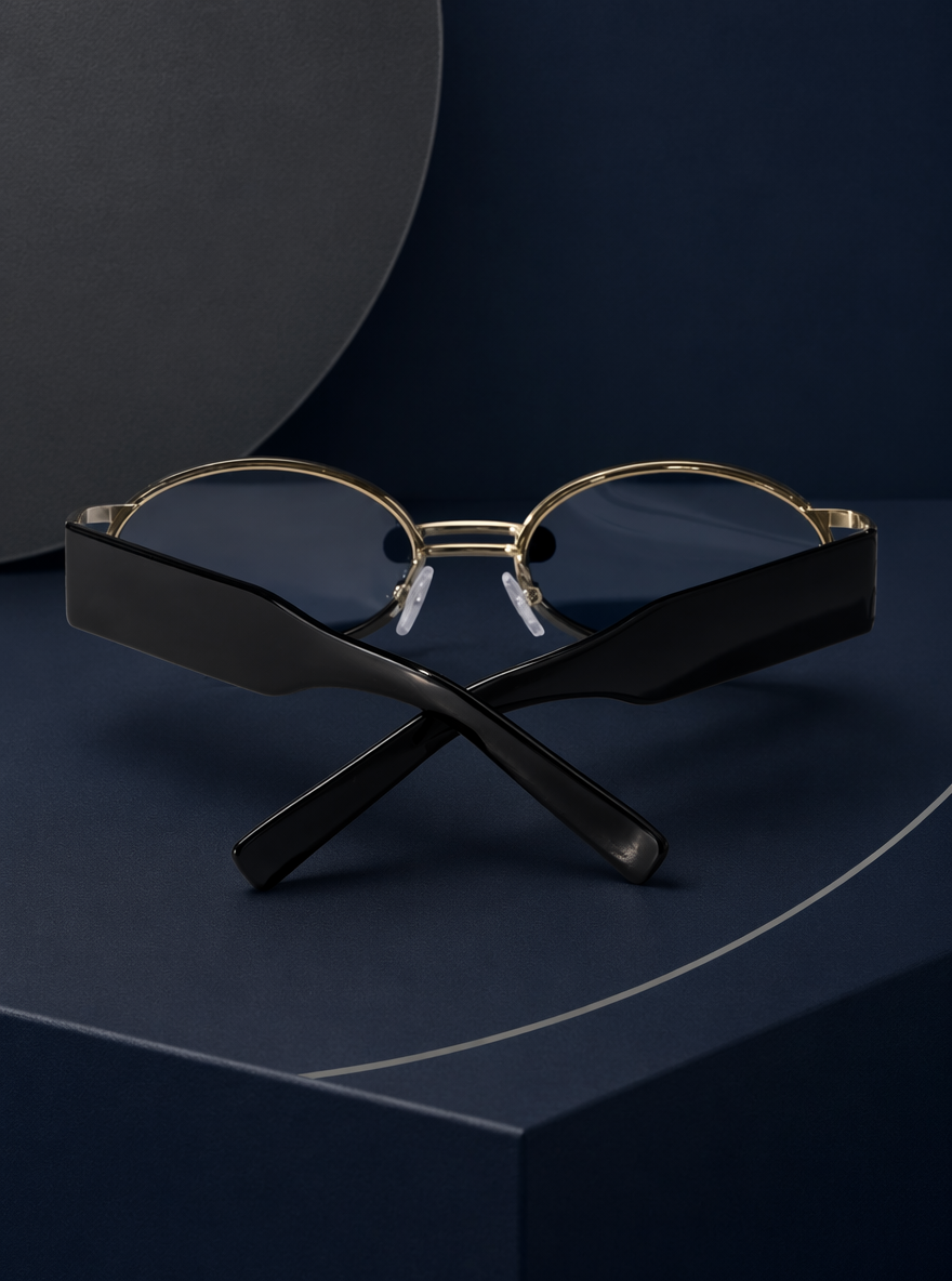 Ellipse Fashion Sunglasses, close-up of frame
