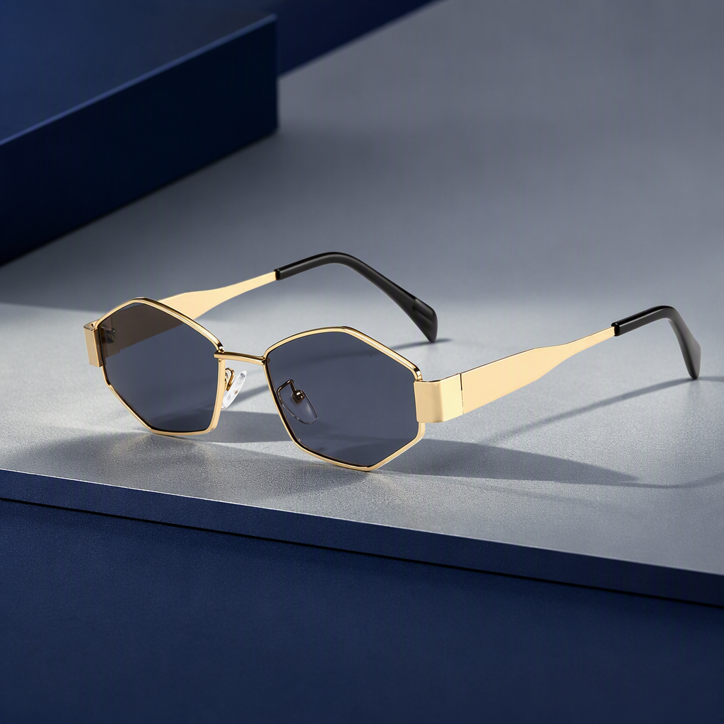 Bumble-Shaped Sunglasses, detail view