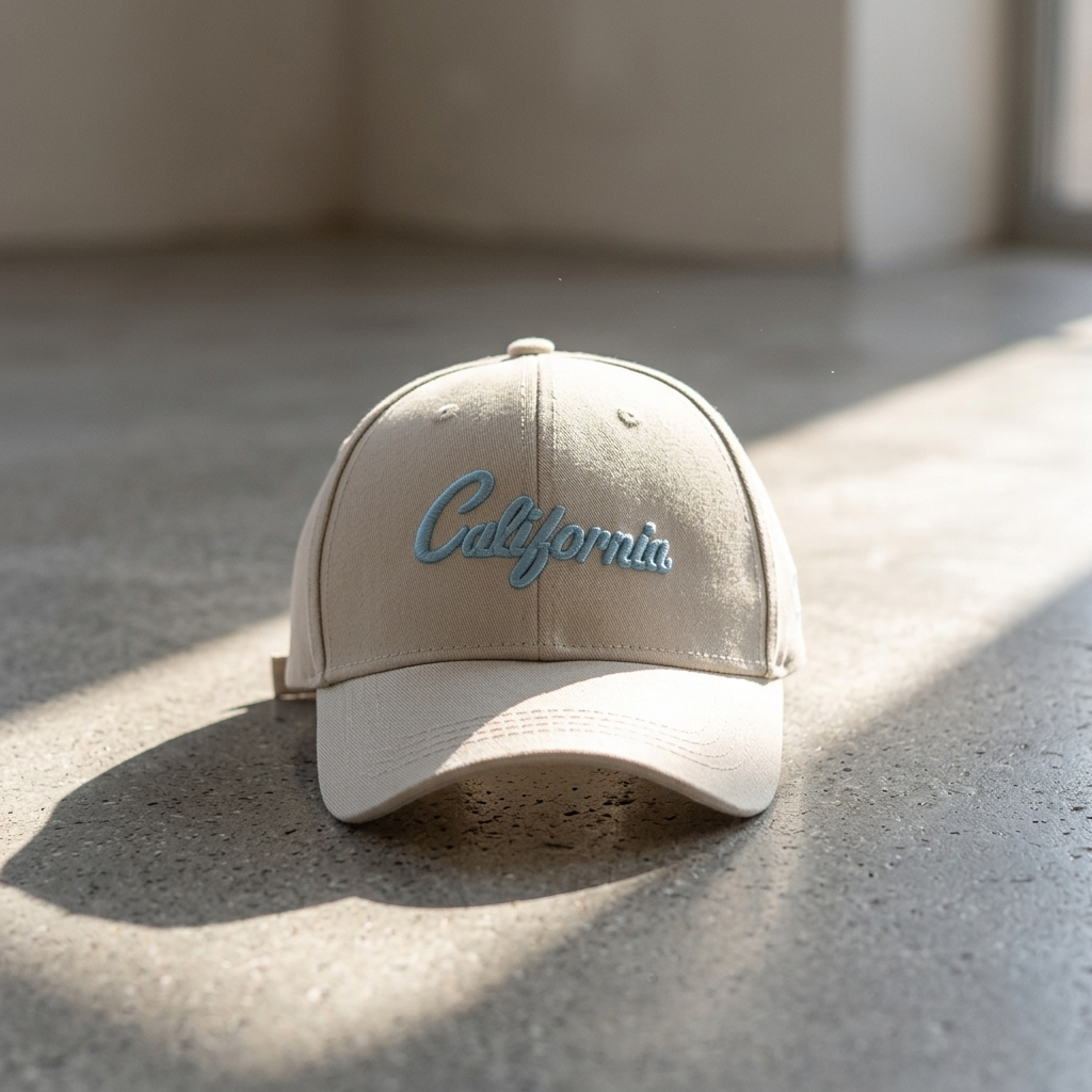 California Embroidered Adjustable Baseball Cap