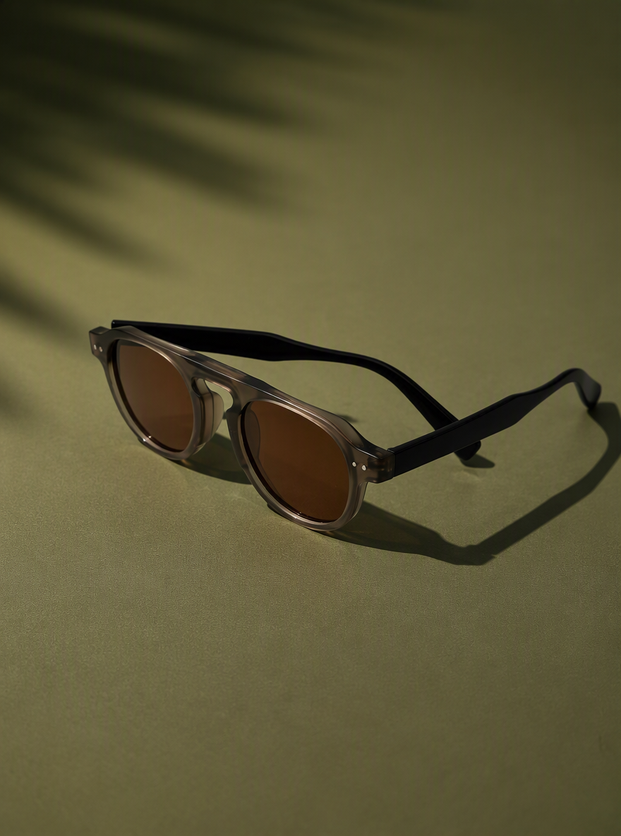 Retro Steampunk Round Sunglasses – UV400