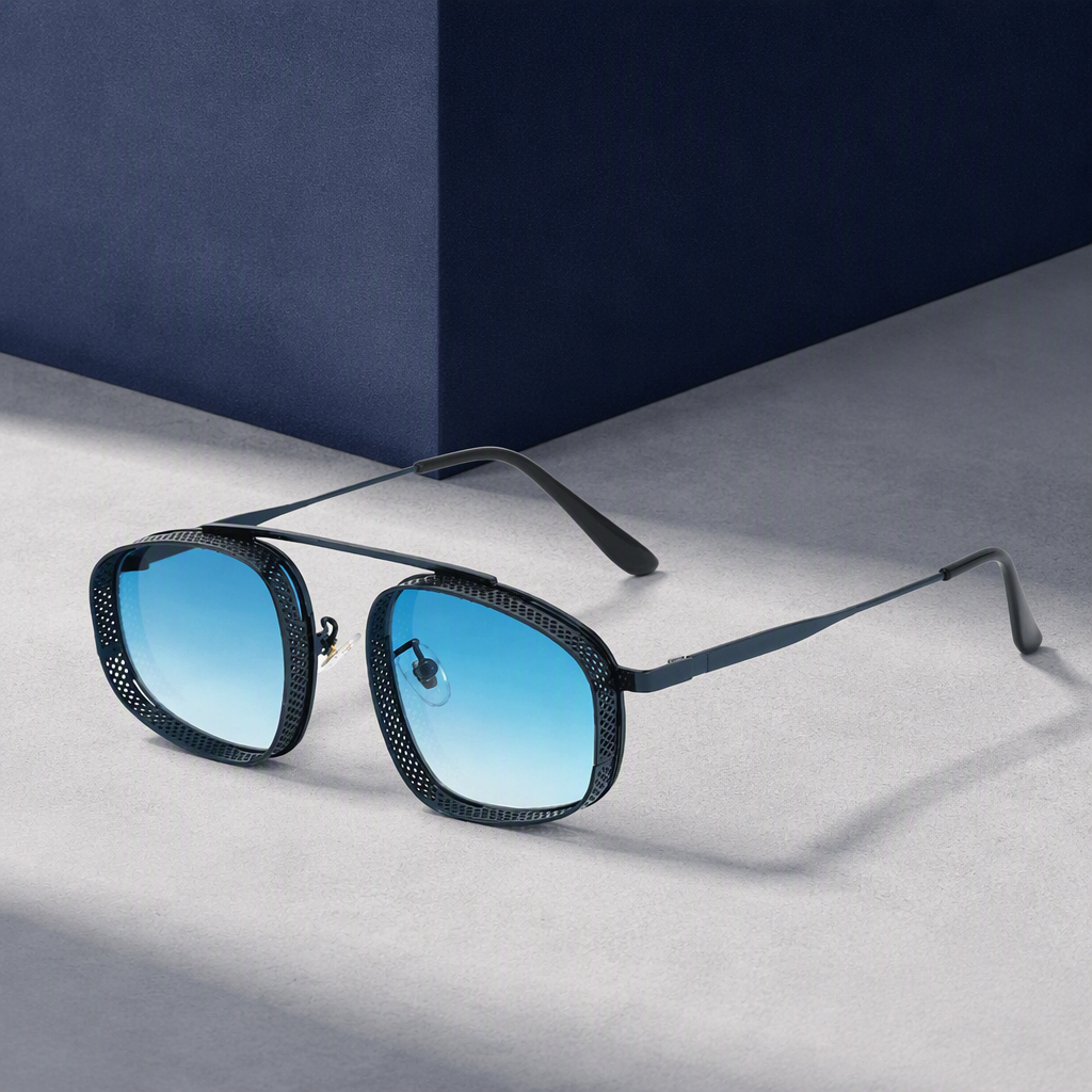 Steampunk Vintage Sunglasses, product display view