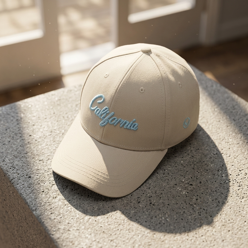 California Embroidered Adjustable Baseball Cap