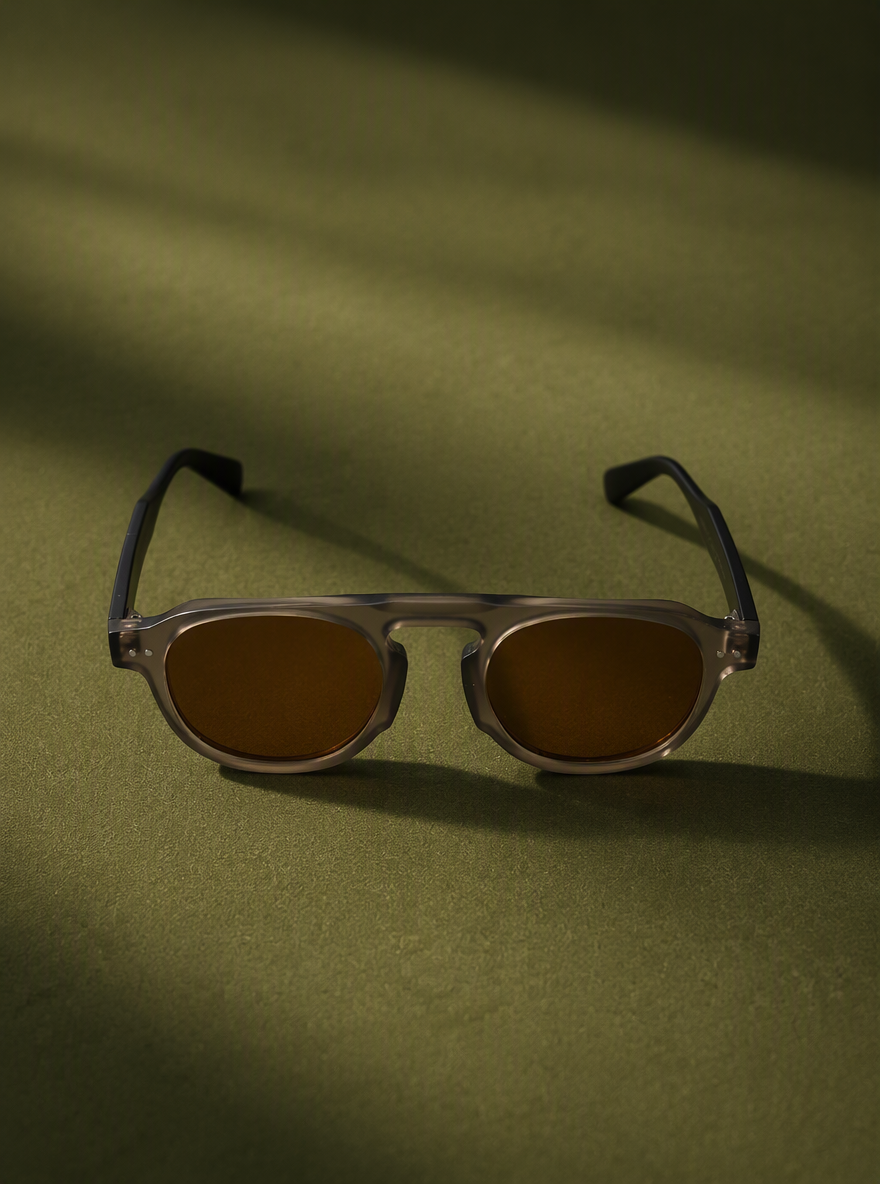 Retro Steampunk Round Sunglasses – UV400