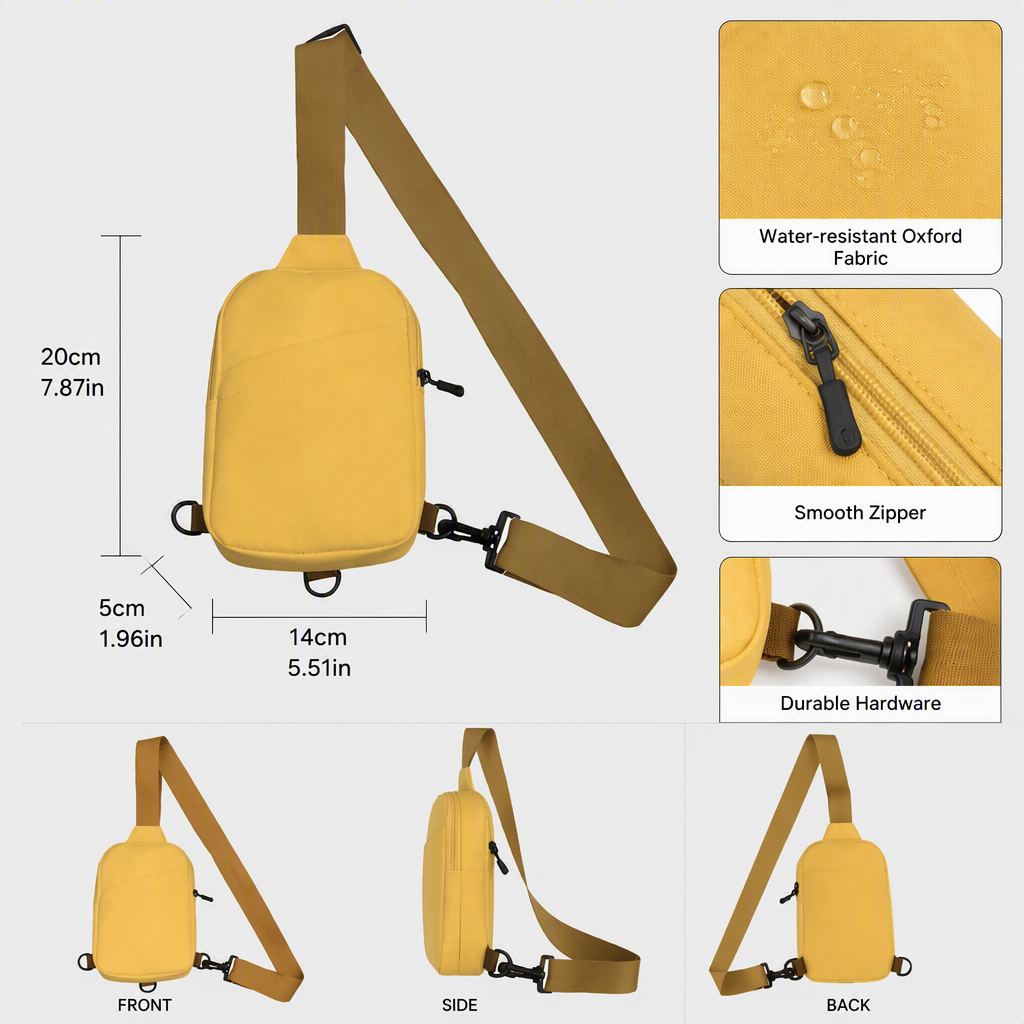 Sling Crossbody Bag – 5 Colors