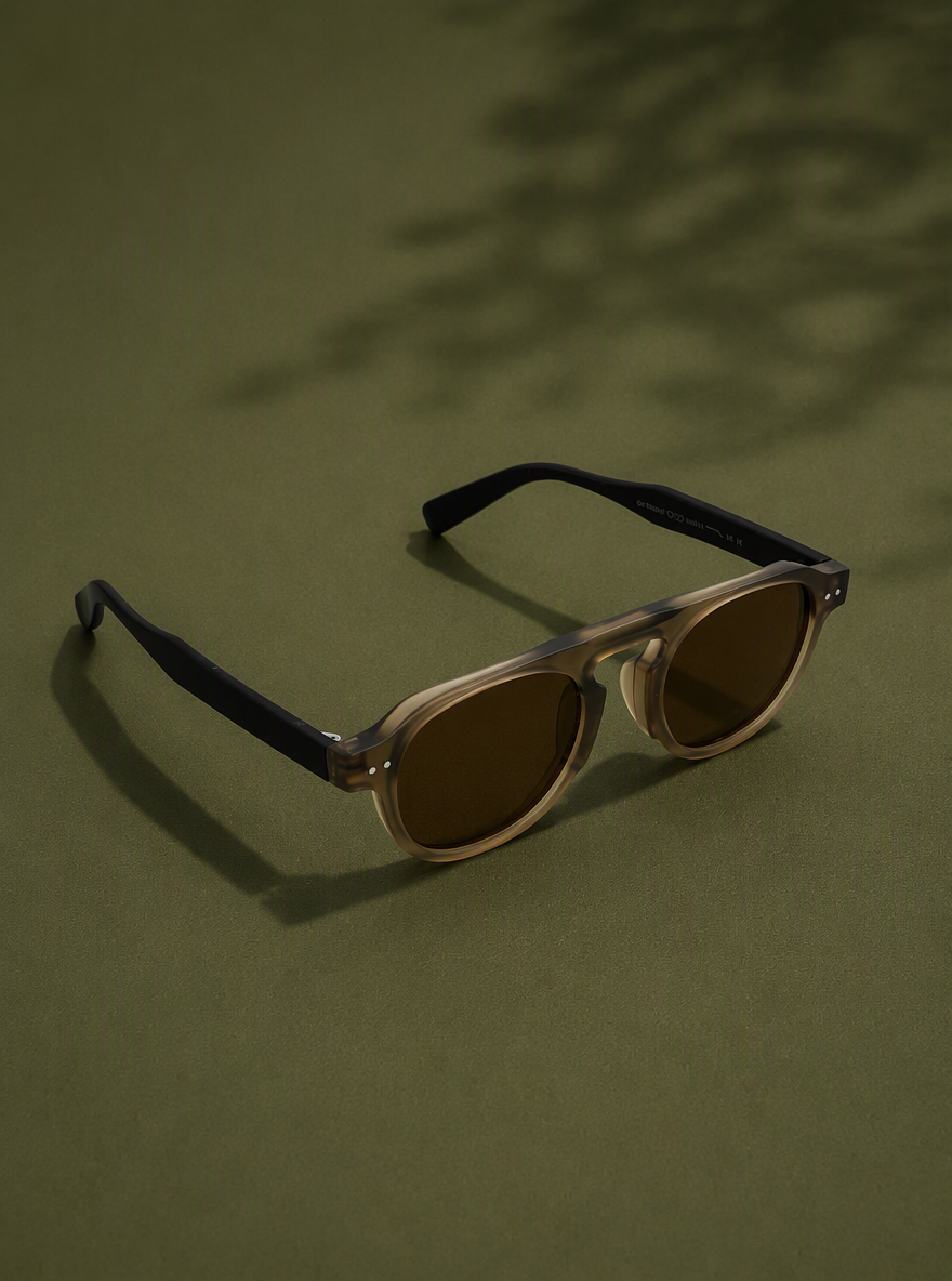Retro Steampunk Round Sunglasses – UV400