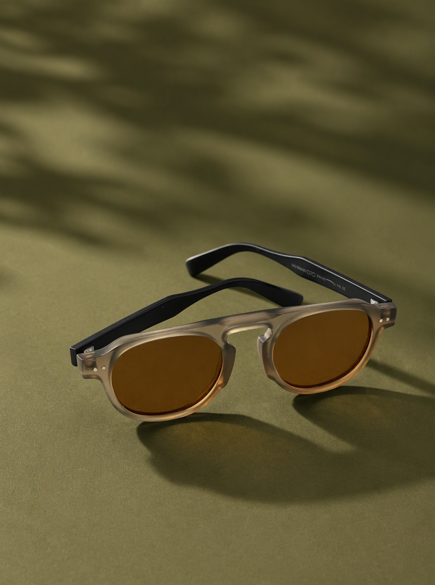 Retro Steampunk Round Sunglasses – UV400