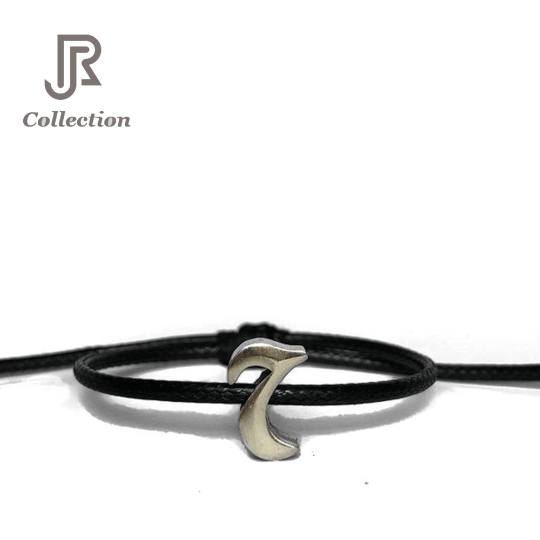 Farsi & Arabic Alphabet Engraved Sterling Silver Bracelet - RJCollection