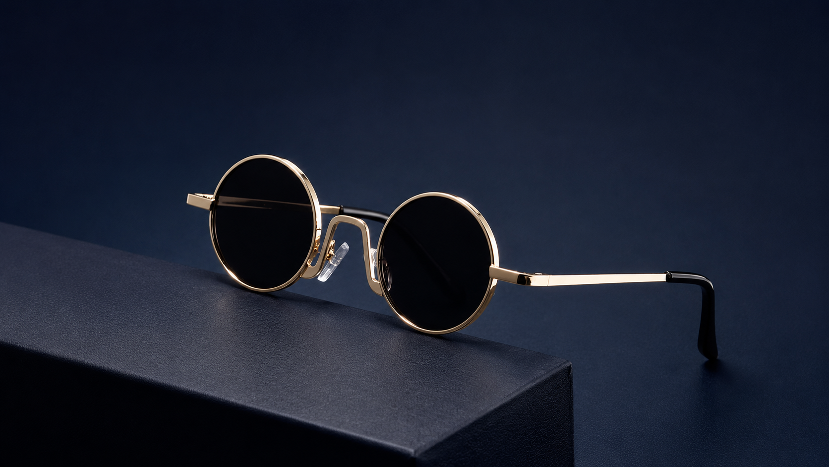 Round Vintage Metal Sunglasses – UV400