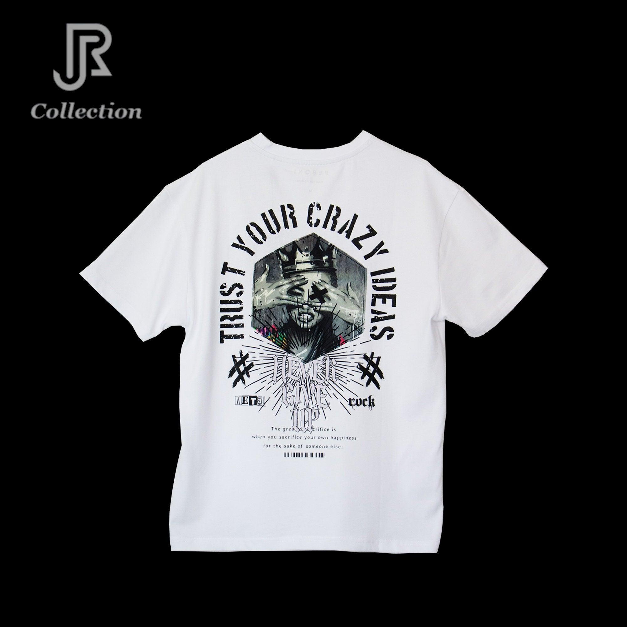 oversized eco-friendly cotton t-shirt flat front