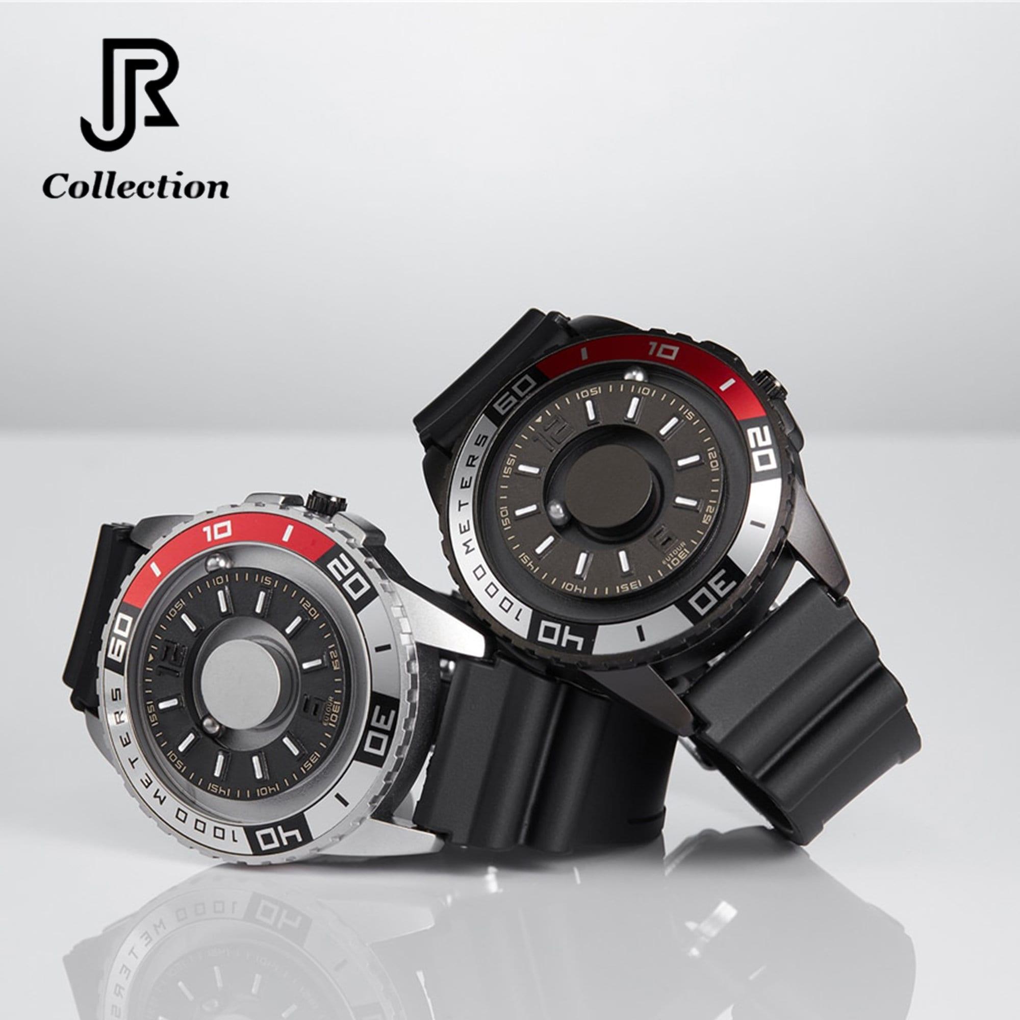 Minimal Magnetic Ball Wooden Watch - RJCollection