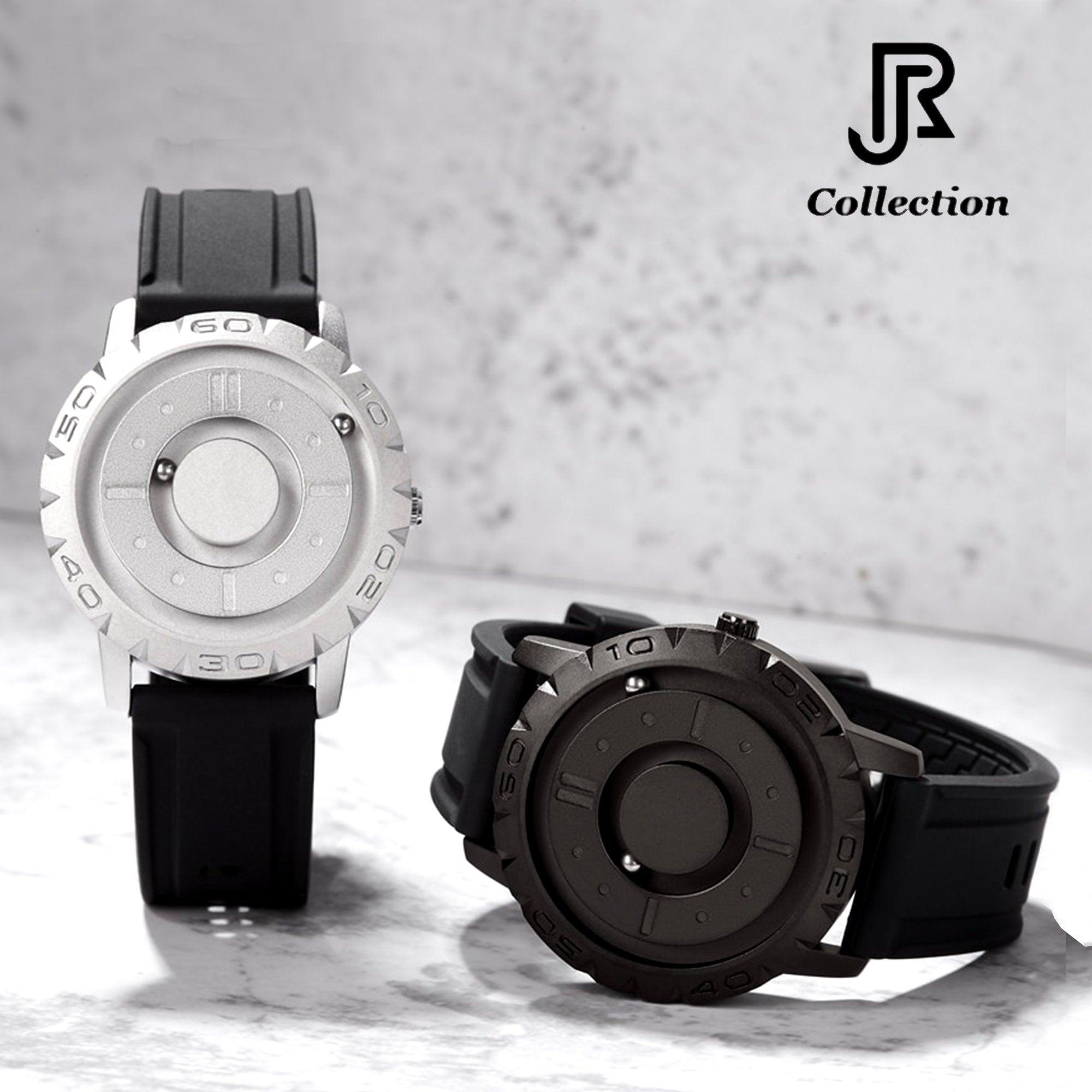 Minimal Magnetic Ball Wooden Watch - RJCollection