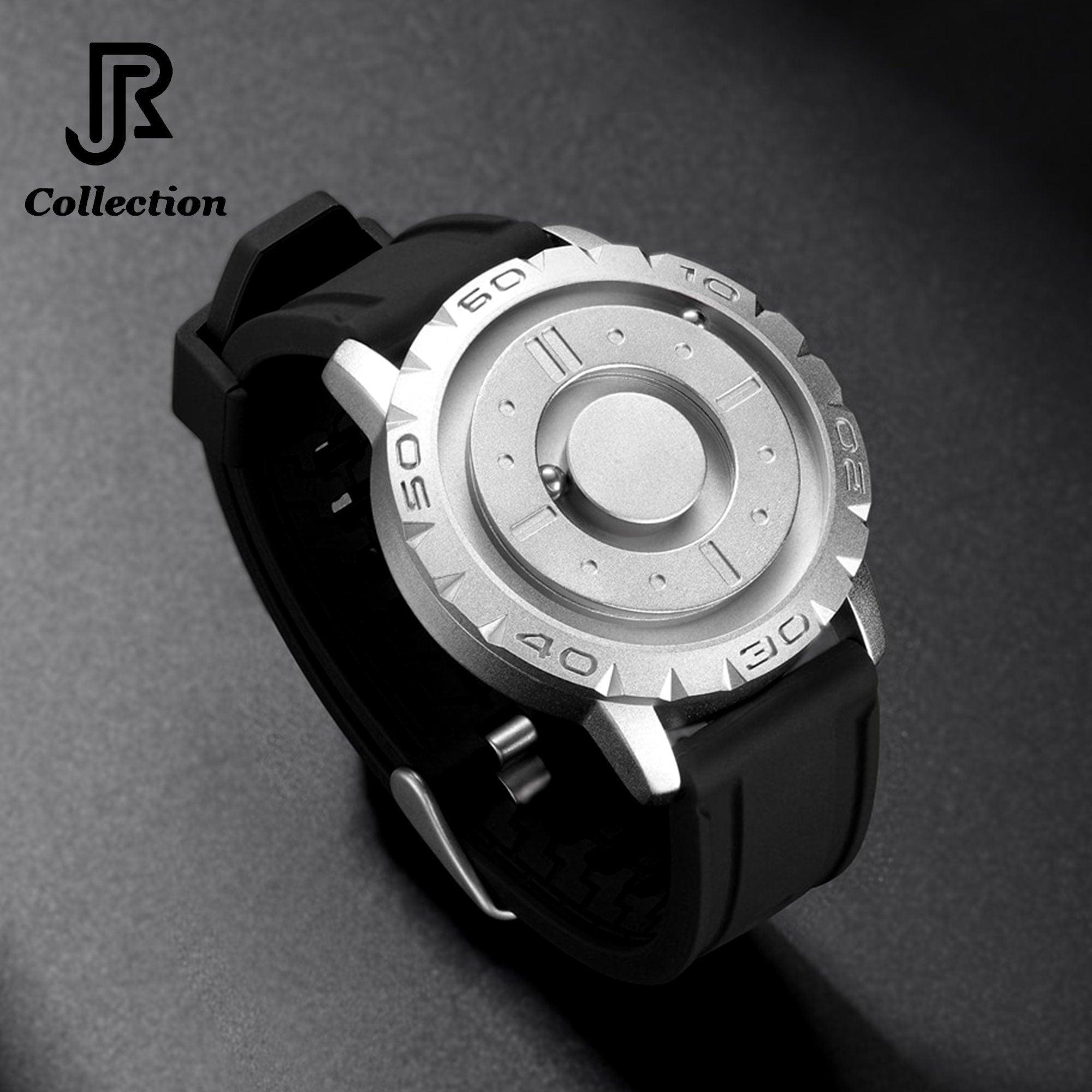 Minimal Magnetic Ball Wooden Watch - RJCollection