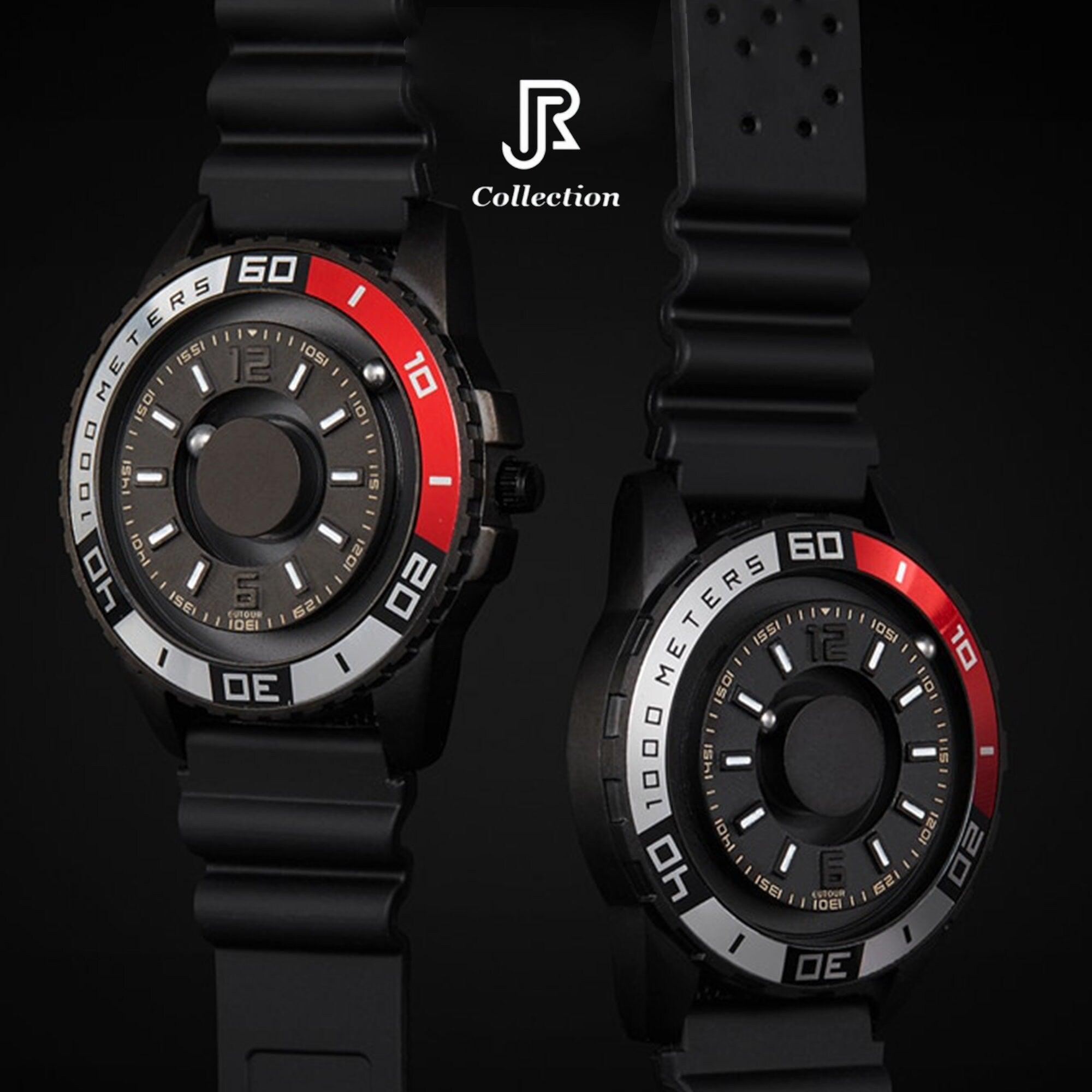 Minimal Magnetic Ball Wooden Watch - RJCollection