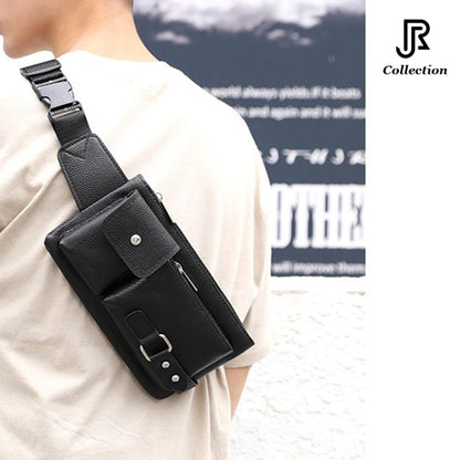PU Leather Waist & Crossbody Bag - RJCollection