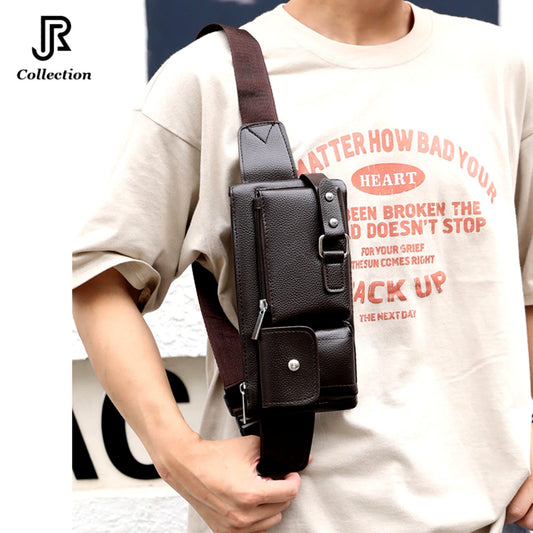 PU Leather Waist & Crossbody Bag - RJCollection