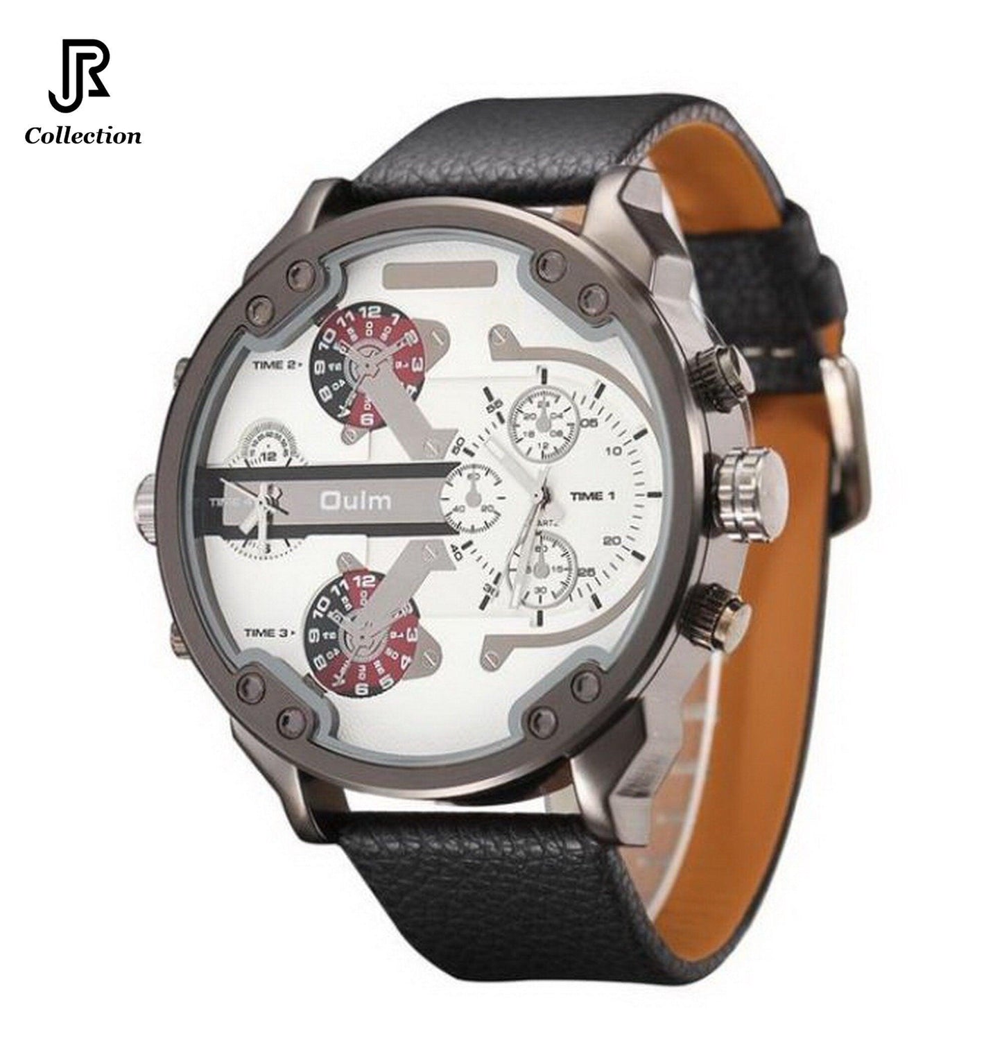 Sport Quartz Watch, Men Big Dual Movement