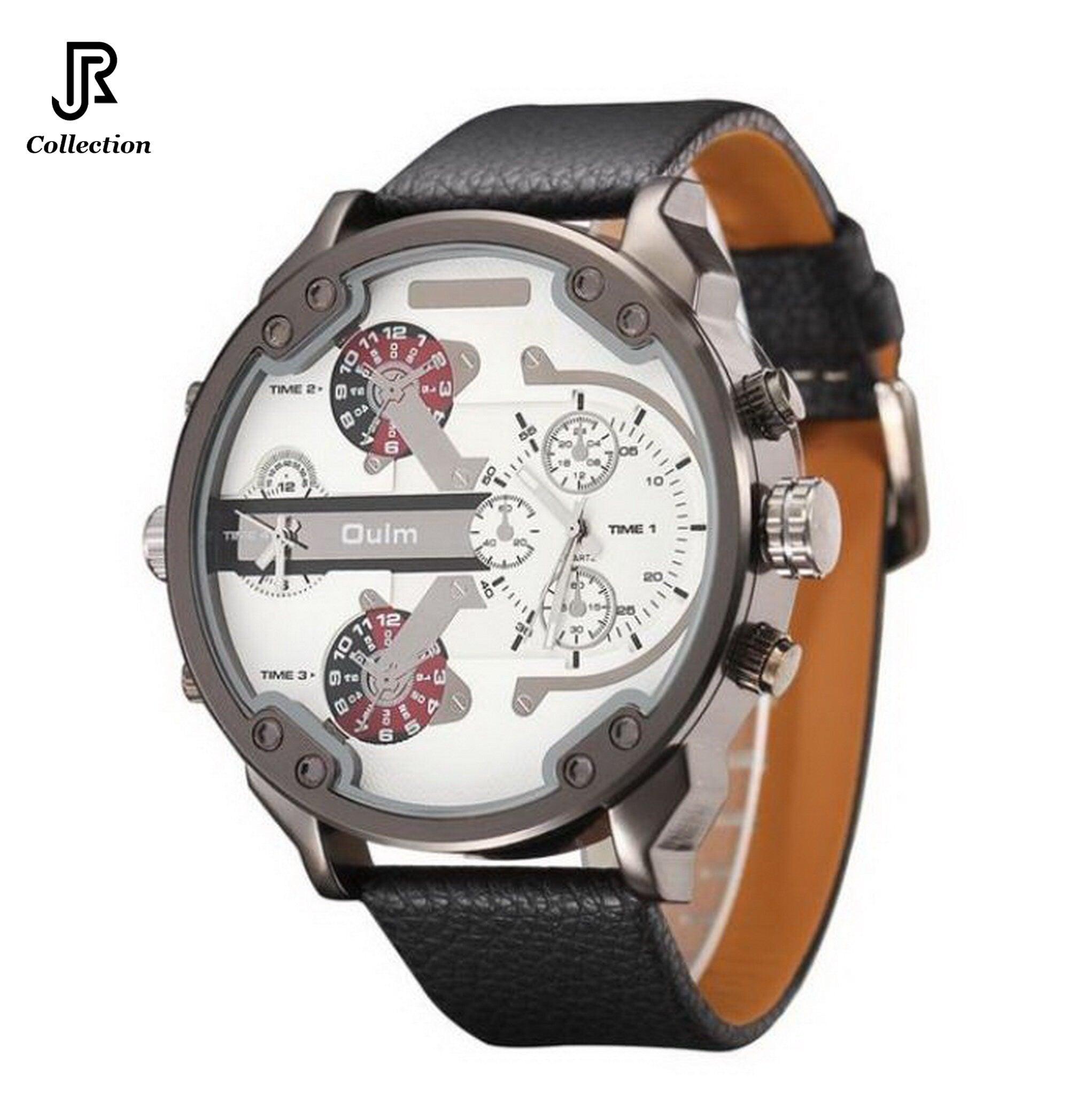 Sport Quartz Dual Movement Watch – Oversized - RJCollection