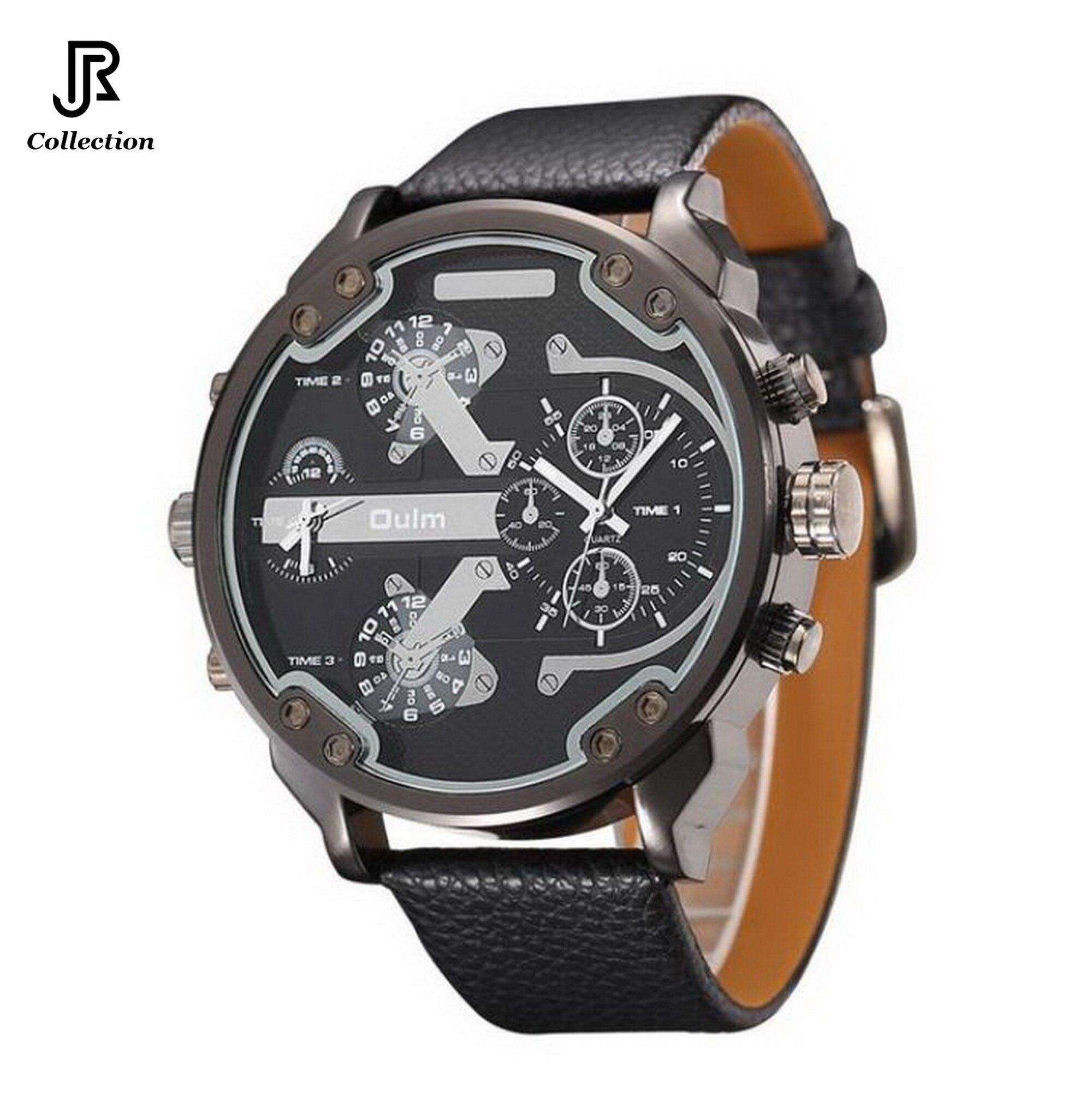 Sport Quartz Dual Movement Watch – Oversized - RJCollection