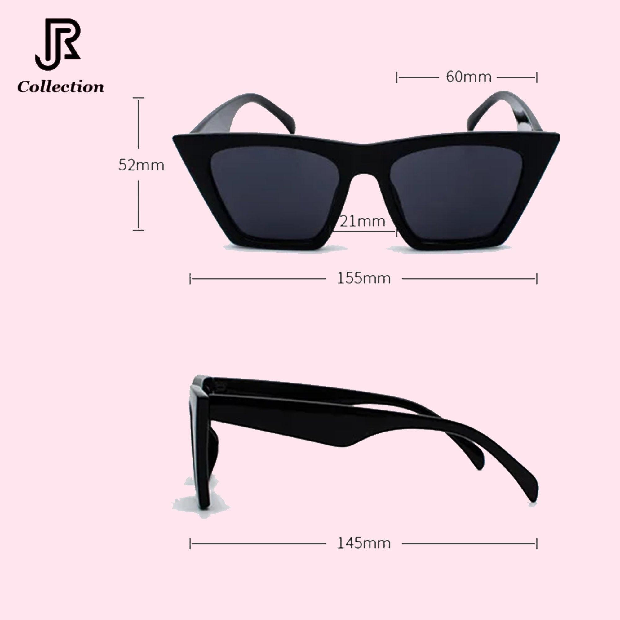 close-up of UV400 label on sunglasses lens